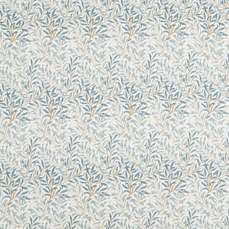 Willow Boughs Wide Width Fabric - Mineral Blue - Morris & Co - 227285 - Premier Wallcovering