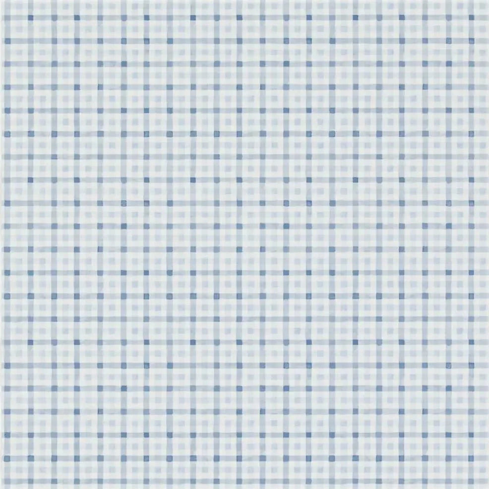 Willow Check Wallpaper - Delft - P587/02 - Designers Guild