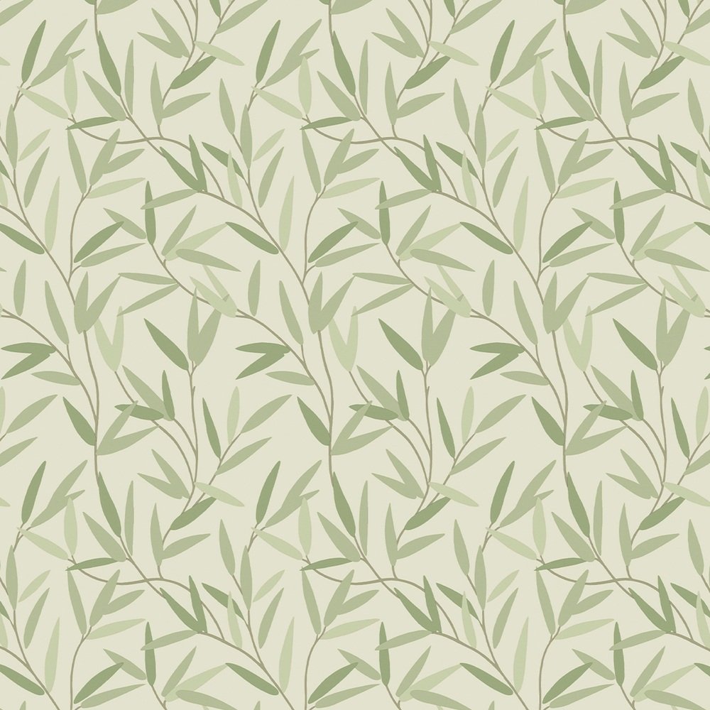 Willow Leaf Wallpaper - Hedgerow - Laura Ashley - 113364 - Premier Wallcovering