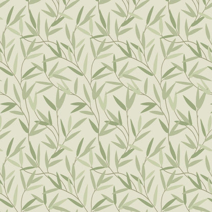 Willow Leaf Wallpaper - Hedgerow - Laura Ashley - 113364 - Premier Wallcovering