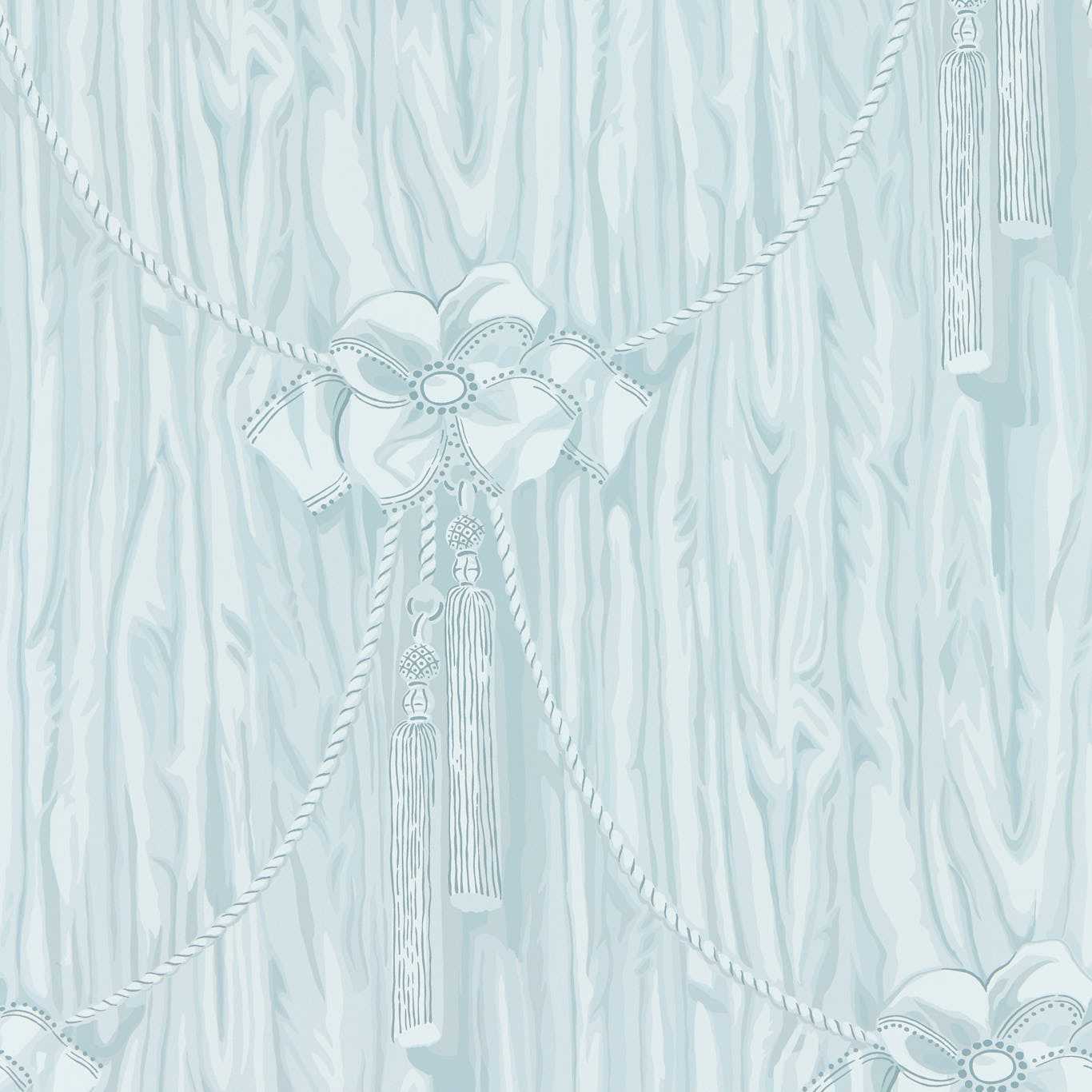 Wilsford Wallpaper - Celeste - DGDW217309 - Sanderson