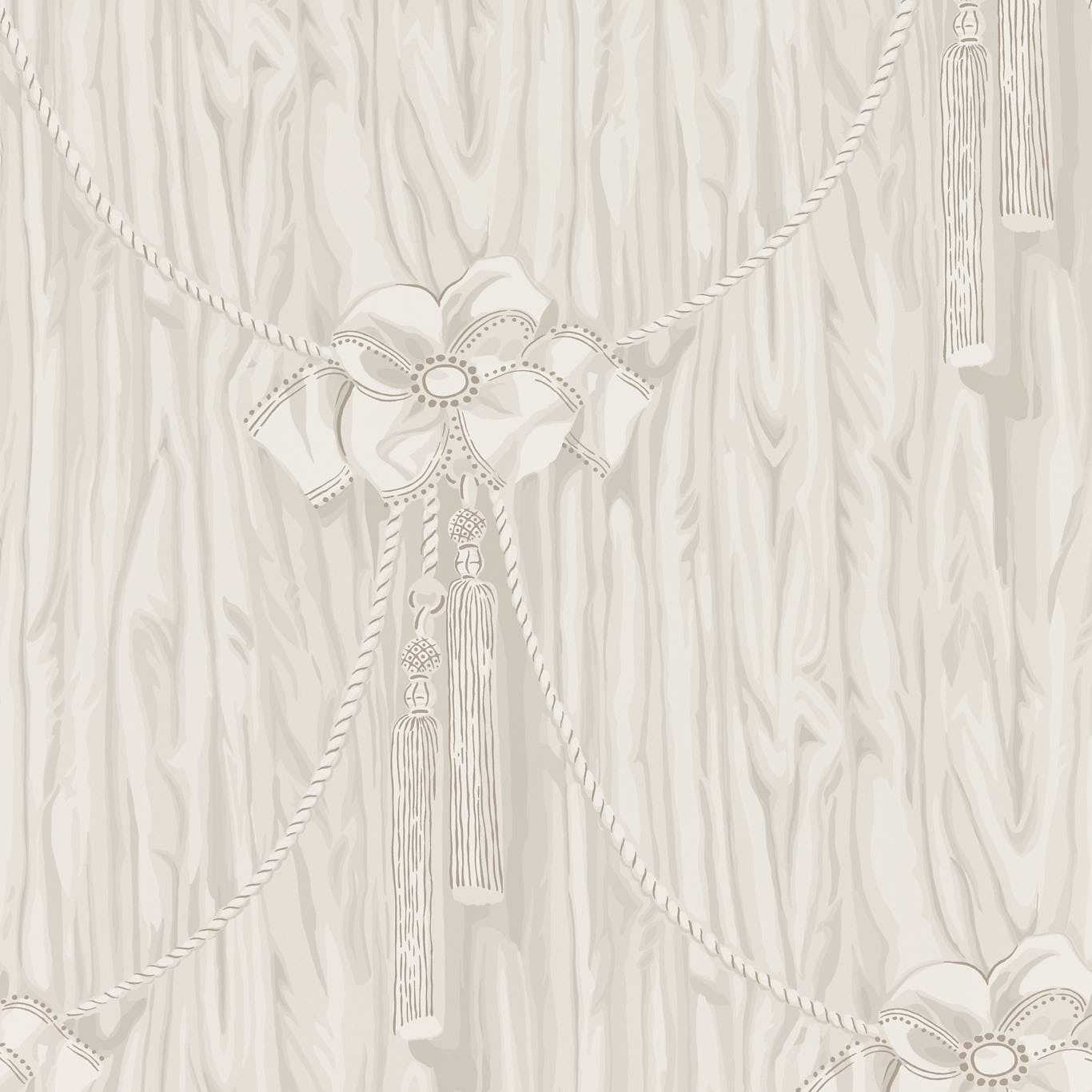 Wilsford Wallpaper - Bone - DGDW217310 - Sanderson
