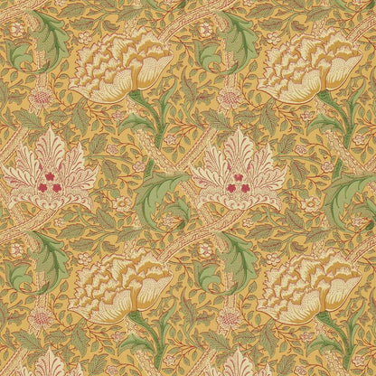 Windrush Wallpaper - Gold/Thyme - DMI1W6102 - Morris & Co - Premier Wallcovering