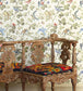 Winter Birds Wallpaper - Multi & Olive on White - 100/2006 - Cole & Son - Premier Wallcovering