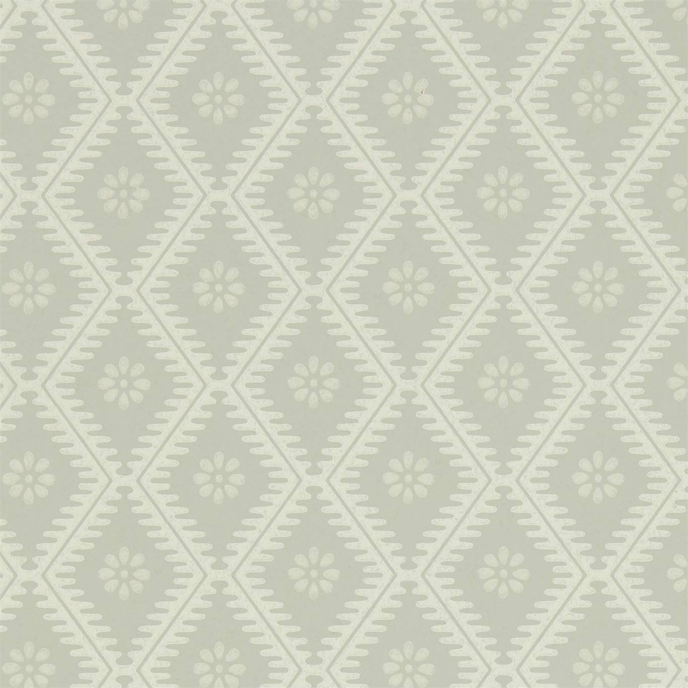 Witney Daisy Wallpaper - Lagoon - Sanderson - DLMW216873