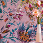 Wonderland Floral Wallpaper - Spinel/Peridot/Pearl - HSRW113065 - Harlequin - Premier Wallcovering