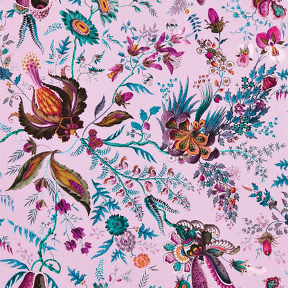 Wonderland Floral Wallpaper - Amethyst/Lapis/Ruby - Harlequin - HSRW113066