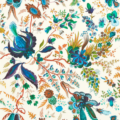 Wonderland Floral Wallpaper - Lapis/Emerald/Carnelian - Harlequin - HSRW113067