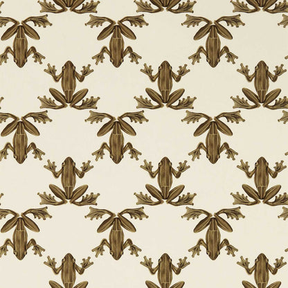 Wood Frog Wallpaper - Gold/Parchment - Harlequin - HC4W113013