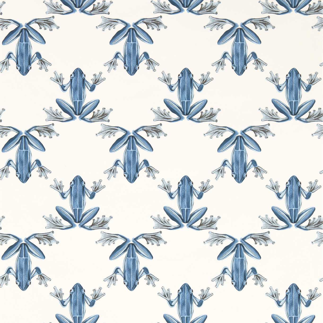 Wood Frog Wallpaper - Wild Water/Chalk - Harlequin - HC4W113012