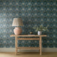 Woodbell & Anemone Wallpaper - Indigo - Morris & Co - 217574 - Premier Wallcovering