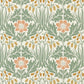 Woodbell & Anemone Wallpaper - Rose/Sage - Morris & Co - 217573 - Premier Wallcovering