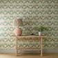 Woodbell & Anemone Wallpaper - Rose/Sage - Morris & Co - 217573 - Premier Wallcovering