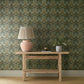 Woodbell & Anemone Wallpaper - Bayleaf/Manilla - Morris & Co - 217575 - Morris Wallpaper