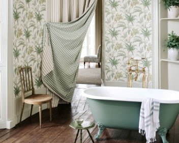 Woodfern Wallpaper - Green - Colefax & Fowler - W7015 - 01 - Premier Wallcovering