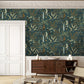 Woodland Floor Wallpaper - Petrol and Sage - Josephine Munsey - JMW-101221 - Premier Wallcovering