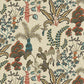 Woodland Floor Wallpaper - Stone and Teal - Josephine Munsey - JMW-101211 - Premier Wallcovering