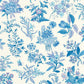 Woodland Floral Wallpaper - Lapis/Amethyst/Pearl - HSRW113059 - Harlequin - Premier Wallcovering