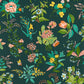 Woodland Floral Wallpaper - Jade/Malachite/Rose Quartz - HSRW113058 - Harlequin - Premier Wallcovering