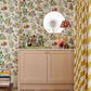 Woodland Floral Wallpaper - Peridot/Ruby/Pearl - HSRW113057 - Harlequin - Premier Wallcovering