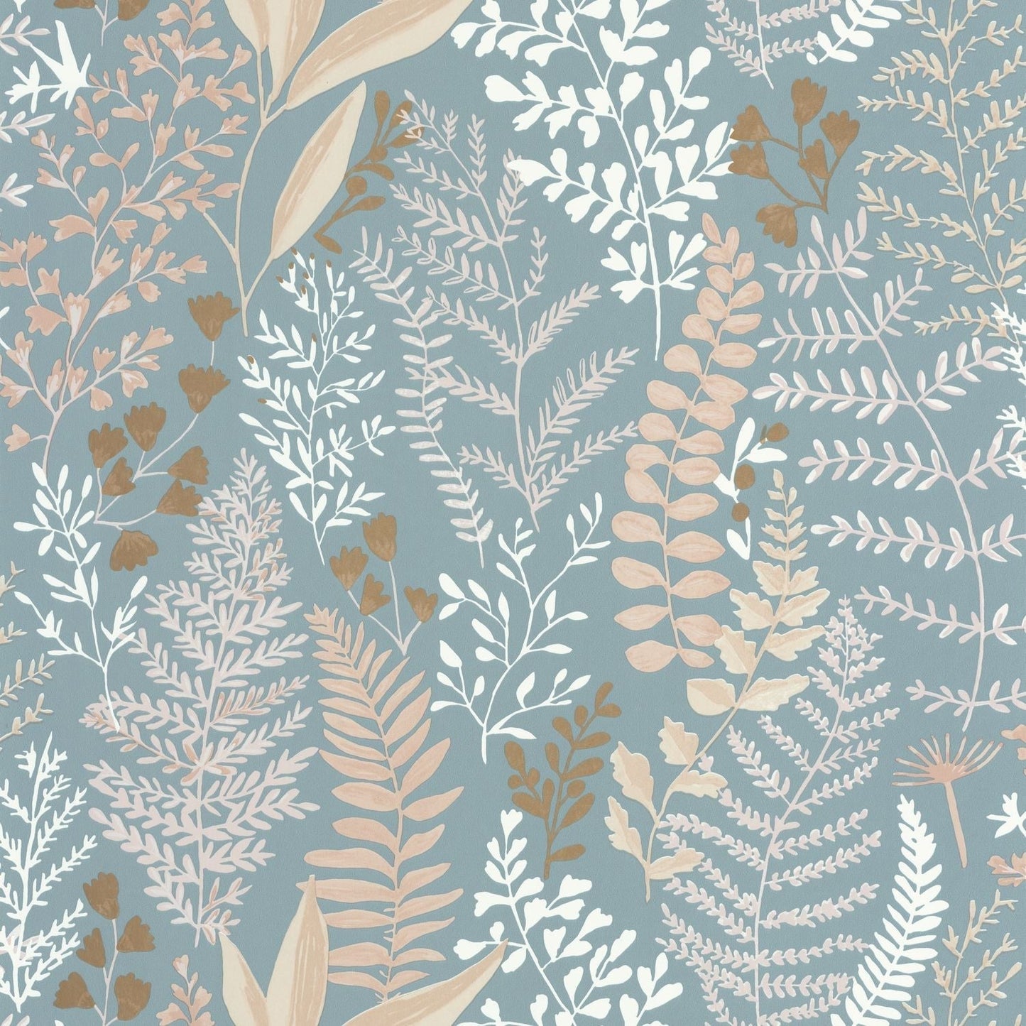 Woodland Wallpaper - Bleu Clair - Caselio - 102926100