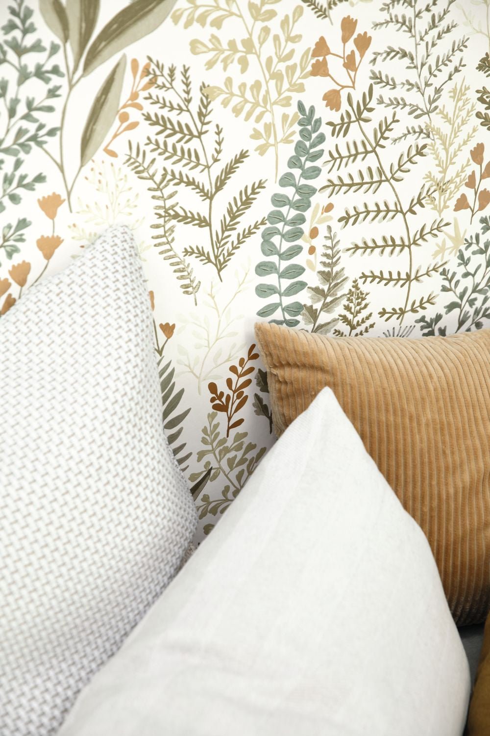 Woodland Wallpaper - Kaki Fond - Caselio - 102927019