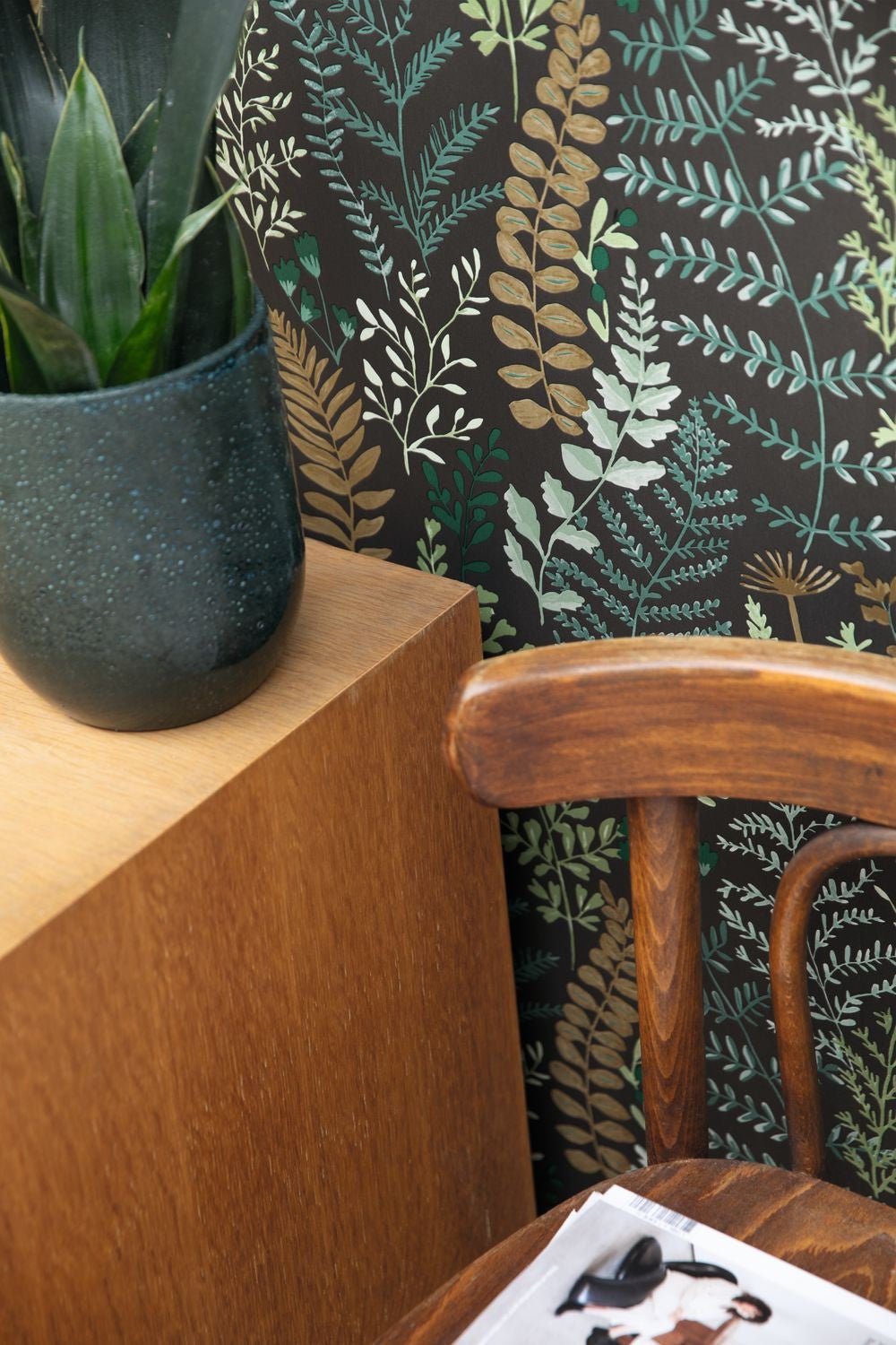 Woodland Wallpaper - Emeraude  - Caselio - 102927927