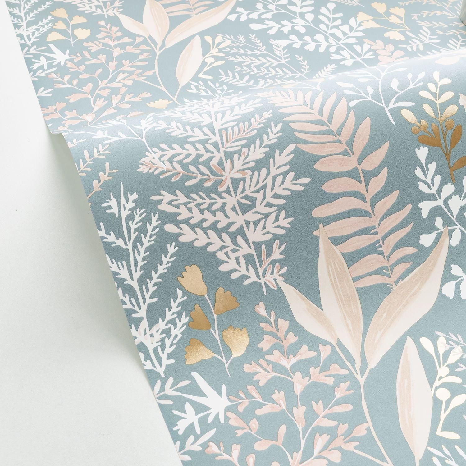 Woodland Wallpaper - Bleu Clair - Caselio - 102926100