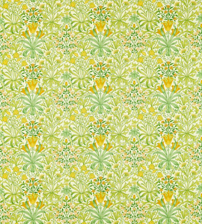 Woodland Weeds Fabric - Sap Green - Morris & Co - 226990 - Premier Wallcovering