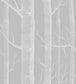 Woods Icons Wallpaper - Grey & White - 112/3012 - Cole & Son - Premier Wallcovering