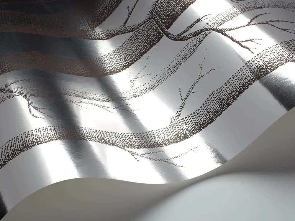 Woods Wallpaper - Soot on Foil - 69/12150 - Cole & Son - Premier Wallcovering