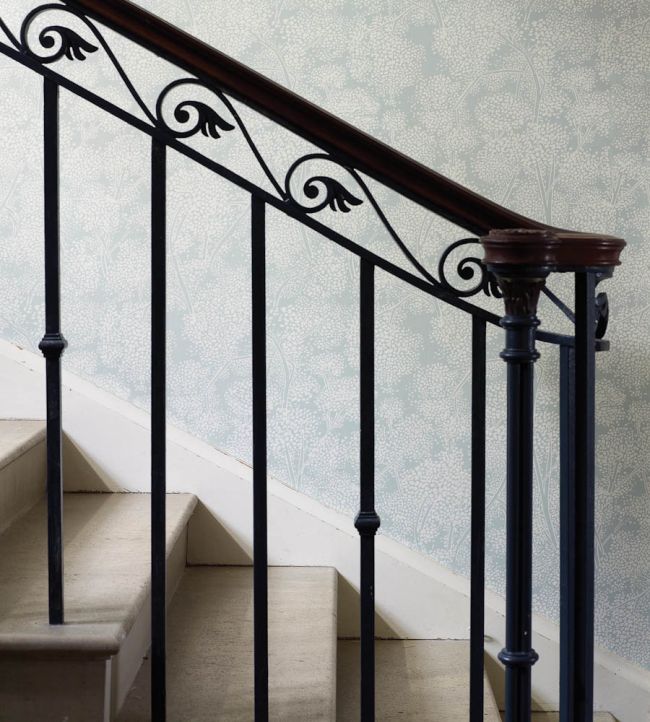 Woodsford Wallpaper - Cream - Nina Campbell - NCW4100 - 08 - Premier Wallcovering