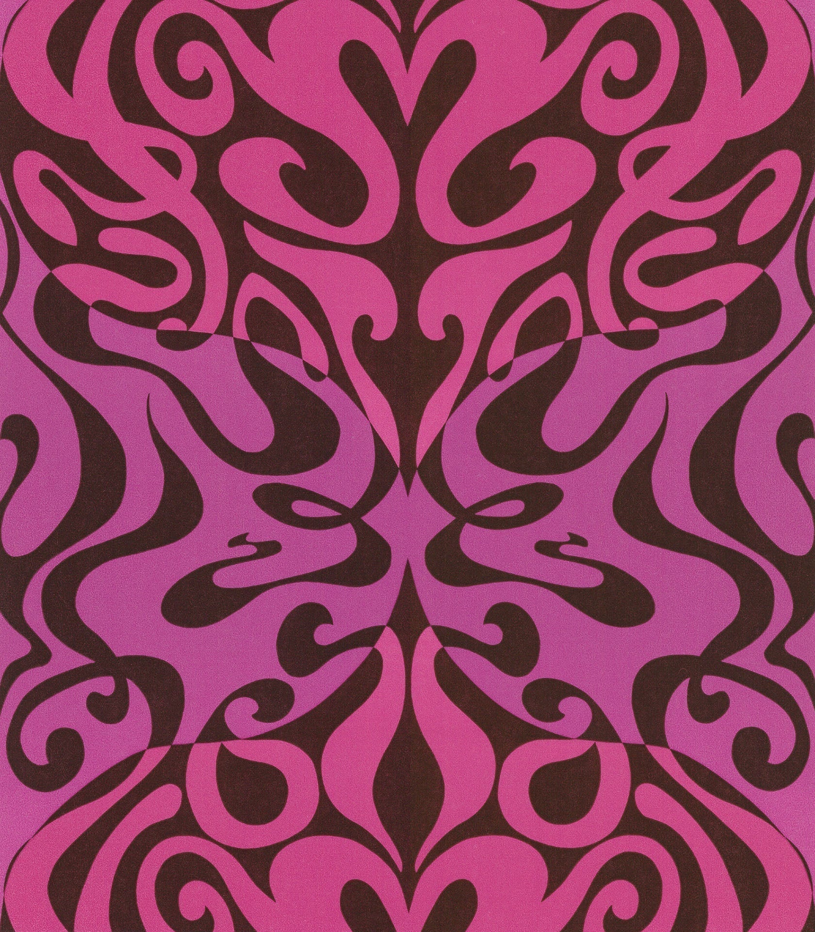 Woodstock Wallpaper - Magenta on Soot - 69/7125 - Cole & Son - Premier Wallcovering