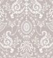Woolverston Wallpaper - Chalk on Metallic Gilver - 88/10042 - Cole & Son - Premier Wallcovering