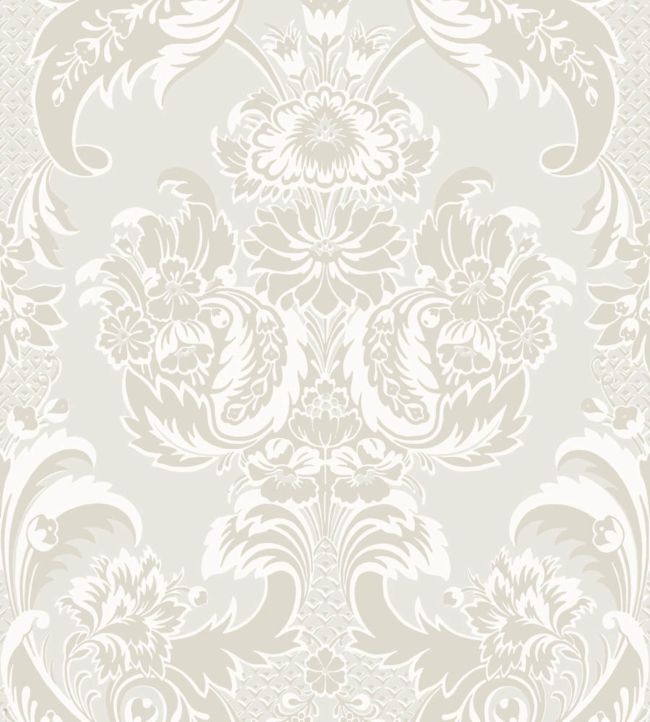 Wyndham Wallpaper - Chalk & Stone on Silver Mica - 94/3015 - Cole & Son - Premier Wallcovering