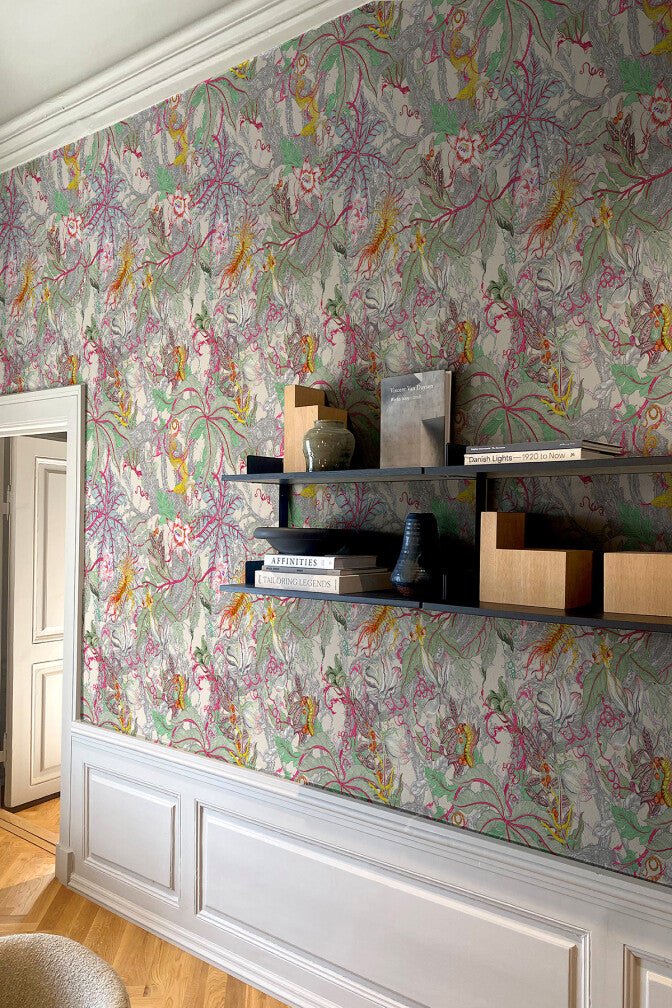 XL Jungle Modular Wallpaper Panels - Baccalis - Timorous Beasties - JNGL/XLJNGLP/SMCA/02/A - Premier Wallcovering