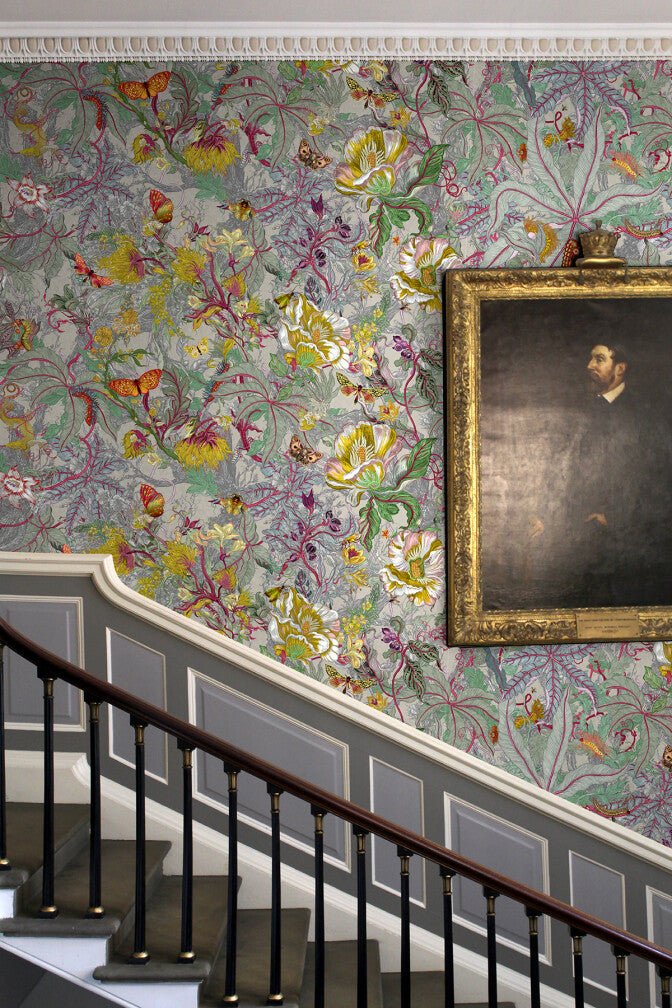 XL Jungle Modular Wallpaper Panels - Papaver - Timorous Beasties - JNGL/XLJNGLP/SMCA/06/A - Premier Wallcovering