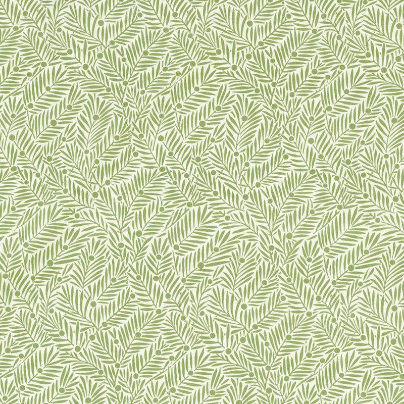 Yew & Aril Fabric - Sage - Morris & Co - 227256 - Premier Wallcovering
