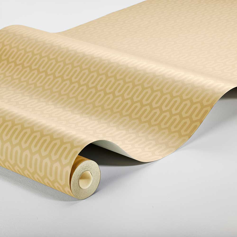 Ypsilon Wallpaper - Old Gold - Boråstapeter - 1988 - Premier Wallcovering