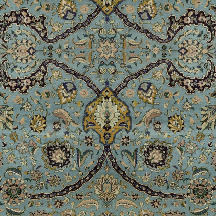 Zanjan Wallpaper - Sapphire - House of Hackney - 1-WA-ZAN-DI-SPH-XXX