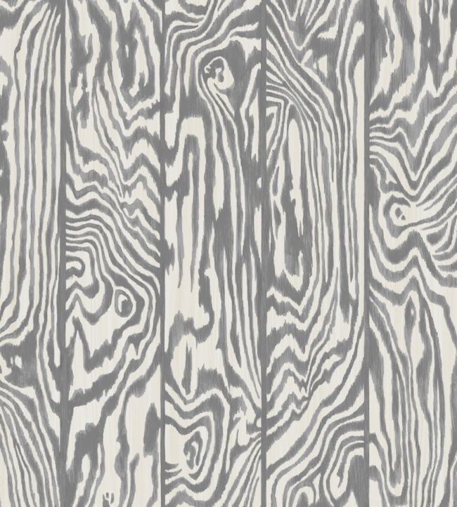 Zebrawood Wallpaper - Soot on Snow - 107/1003 - Cole & Son - Premier Wallcovering