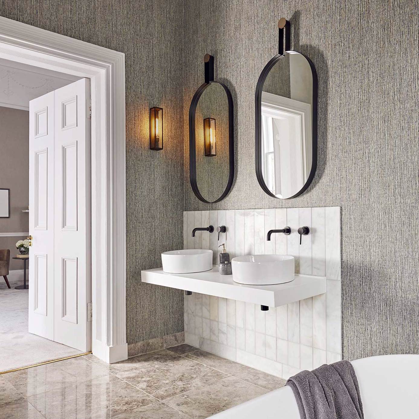 Zela Wallpaper - Pearl - HM6W112185 - Harlequin - Premier Wallcovering