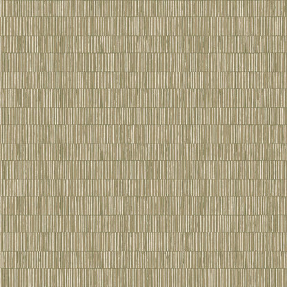 Zen Bamboo Screen Wallpaper - Green / Gold - Galerie - DWP0362 - 01 - Premier Wallcovering