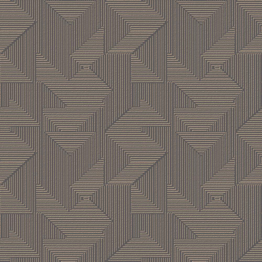 Zen Cleopatra Wallpaper - Blue / Gold - Galerie - DWP0368 - 03 - Premier Wallcovering