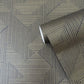 Zen Cleopatra Wallpaper - Blue / Gold - Galerie - DWP0368 - 03 - Premier Wallcovering