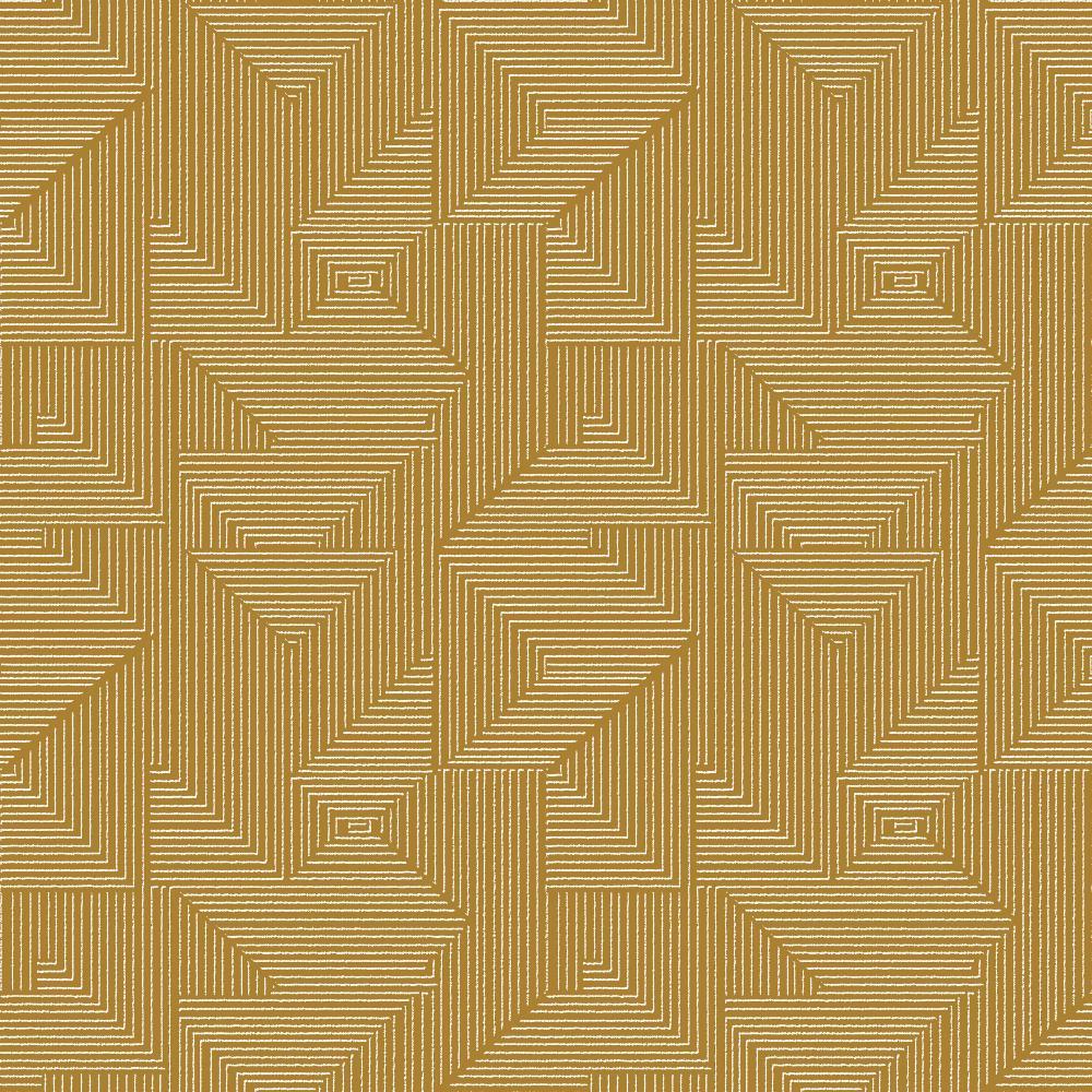 Zen Cleopatra Wallpaper - Yellow - Galerie - DWP0368 - 02 - Premier Wallcovering