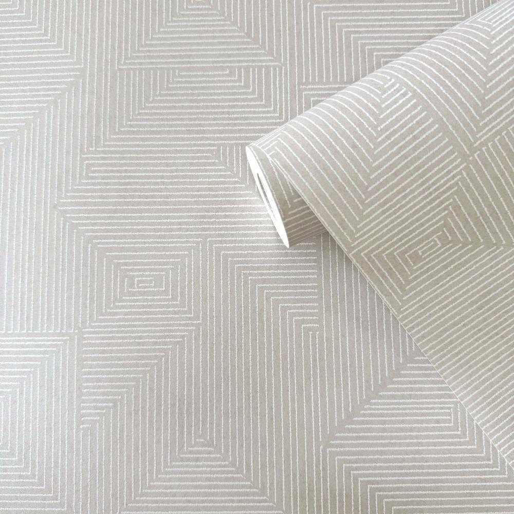 Zen Cleopatra Wallpaper - Cream - Galerie - DWP0368 - 04 - Premier Wallcovering