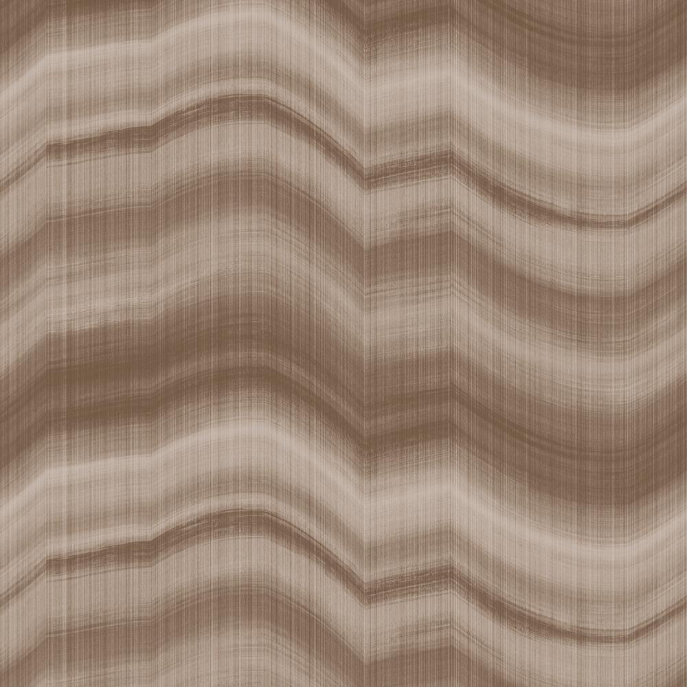 Zen Cloudy Stripe Wallpaper - Bronze Brown - Galerie - DWP0367 - 02 - Premier Wallcovering