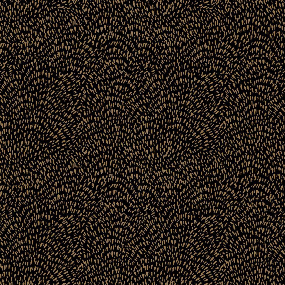 Zen Fan Fleck Wallpaper - Rose Gold / Black - Galerie - DWP0363 - 09 - Premier Wallcovering