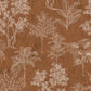 Zen Floating Foliage Wallpaper - Orange - Galerie - DWP0361 - 07 - Premier Wallcovering